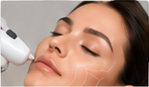 Pigmentation and dark spots on cheek