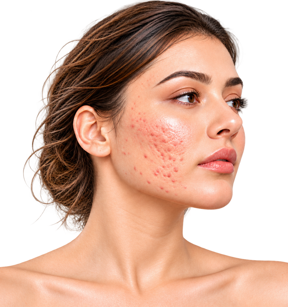 Acne scar revision treatment at Bright Clinic in Kokapet and Narsingi