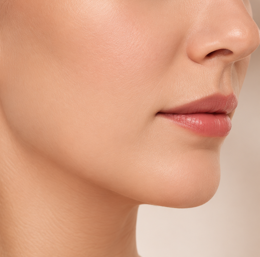 After facial rejuvenation treatment